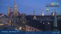 Archiv Foto Webcam Marienplatz München - Altes Rathaus 06:00