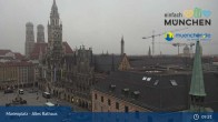 Archived image Webcam Marienplatz Munich, Bavaria 08:00