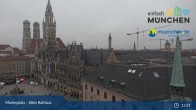 Archived image Webcam Marienplatz Munich, Bavaria 12:00