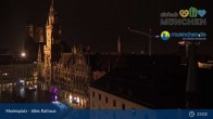 Archived image Webcam Marienplatz Munich, Bavaria 19:00