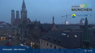 Archived image Webcam Marienplatz Munich, Bavaria 01:00