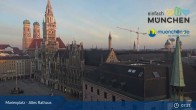 Archived image Webcam Marienplatz Munich, Bavaria 06:00