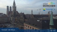 Archiv Foto Webcam Marienplatz München - Altes Rathaus 16:00