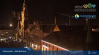 Archived image Webcam Marienplatz Munich, Bavaria 20:00