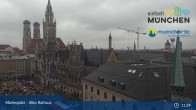 Archiv Foto Webcam Marienplatz München - Altes Rathaus 10:00