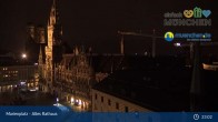 Archiv Foto Webcam Marienplatz München - Altes Rathaus 00:00