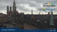 Archiv Foto Webcam Marienplatz München - Altes Rathaus 10:00