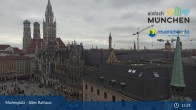 Archiv Foto Webcam Marienplatz München - Altes Rathaus 14:00