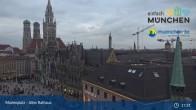 Archiv Foto Webcam Marienplatz München - Altes Rathaus 16:00