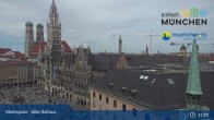 Archiv Foto Webcam Marienplatz München - Altes Rathaus 12:00