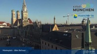 Archiv Foto Webcam Marienplatz München - Altes Rathaus 06:00