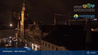 Archiv Foto Webcam Marienplatz München - Altes Rathaus 02:00