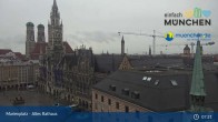 Archiv Foto Webcam Marienplatz München - Altes Rathaus 06:00
