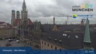 Archiv Foto Webcam Marienplatz München - Altes Rathaus 08:00