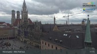 Archiv Foto Webcam Marienplatz München - Altes Rathaus 10:00