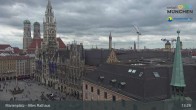 Archiv Foto Webcam Marienplatz München - Altes Rathaus 12:00