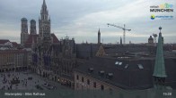 Archiv Foto Webcam Marienplatz München - Altes Rathaus 18:00