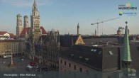 Archiv Foto Webcam Marienplatz München - Altes Rathaus 07:00
