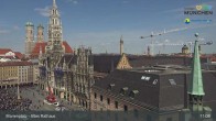 Archiv Foto Webcam Marienplatz München - Altes Rathaus 10:00