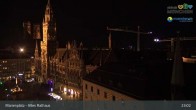 Archiv Foto Webcam Marienplatz München - Altes Rathaus 02:00