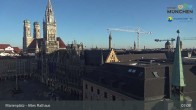 Archiv Foto Webcam Marienplatz München - Altes Rathaus 06:00