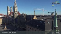Archiv Foto Webcam Marienplatz München - Altes Rathaus 07:00