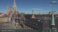 Archiv Foto Webcam Marienplatz München - Altes Rathaus 10:00