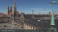 Archiv Foto Webcam Marienplatz München - Altes Rathaus 12:00