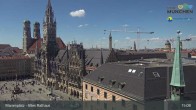 Archiv Foto Webcam Marienplatz München - Altes Rathaus 14:00