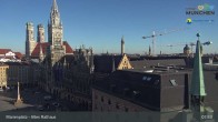 Archiv Foto Webcam Marienplatz München - Altes Rathaus 07:00