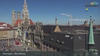 Archiv Foto Webcam Marienplatz München - Altes Rathaus 10:00