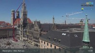 Archiv Foto Webcam Marienplatz München - Altes Rathaus 12:00