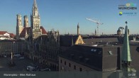 Archiv Foto Webcam Marienplatz München - Altes Rathaus 06:00