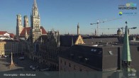 Archiv Foto Webcam Marienplatz München - Altes Rathaus 07:00