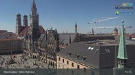 Archiv Foto Webcam Marienplatz München - Altes Rathaus 14:00