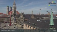 Archived image Webcam Marienplatz Munich, Bavaria 12:00