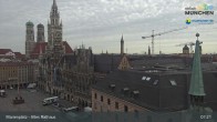 Archiv Foto Webcam Marienplatz München - Altes Rathaus 06:00