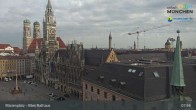 Archiv Foto Webcam Marienplatz München - Altes Rathaus 07:00