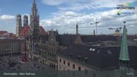 Archiv Foto Webcam Marienplatz München - Altes Rathaus 12:00