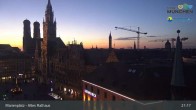 Archived image Webcam Marienplatz Munich, Bavaria 20:00