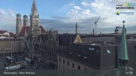 Archiv Foto Webcam Marienplatz München - Altes Rathaus 06:00