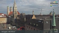 Archived image Webcam Marienplatz Munich, Bavaria 08:00