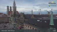 Archived image Webcam Marienplatz Munich, Bavaria 12:00