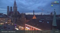 Archived image Webcam Marienplatz Munich, Bavaria 20:00