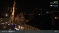 Archived image Webcam Marienplatz Munich, Bavaria 02:00