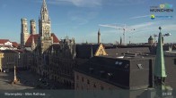 Archiv Foto Webcam Marienplatz München - Altes Rathaus 07:00