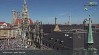 Archiv Foto Webcam Marienplatz München - Altes Rathaus 10:00
