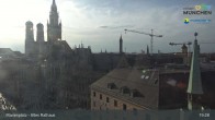Archiv Foto Webcam Marienplatz München - Altes Rathaus 18:00