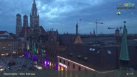 Archiv Foto Webcam Marienplatz München - Altes Rathaus 20:00
