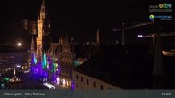 Archiv Foto Webcam Marienplatz München - Altes Rathaus 00:00